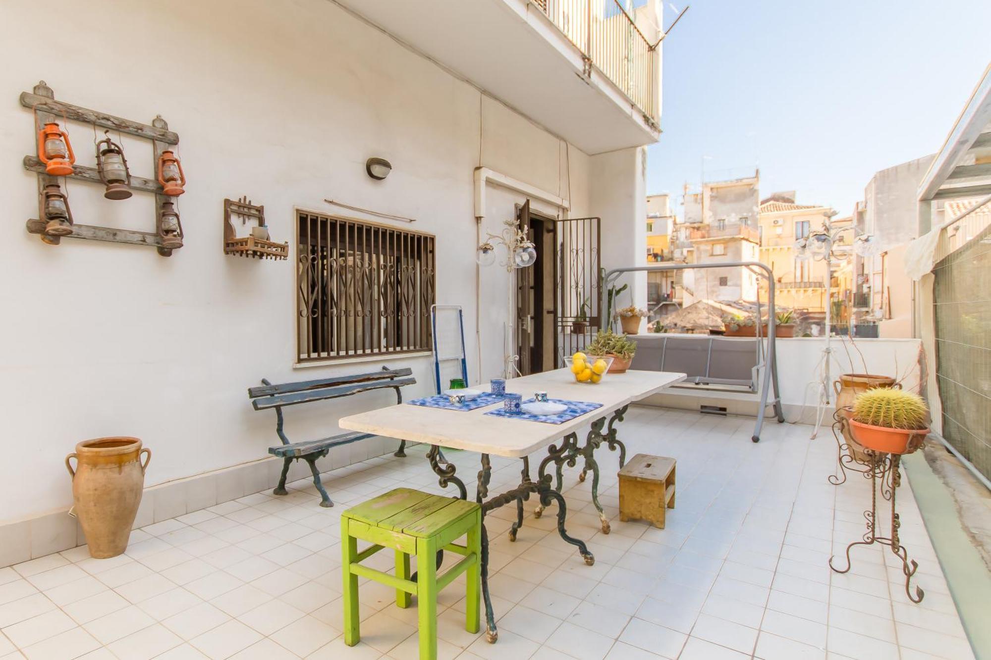 Arte House In The Historical Catania - Happy Rentals Luaran gambar